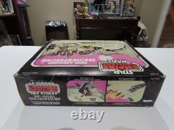 Vintage Star Wars ESB SNOWSPEEDER Original BOX & INSERT 1980 KENNER CANADA