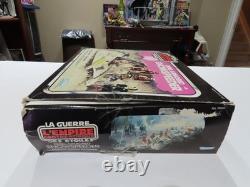 Vintage Star Wars ESB SNOWSPEEDER Original BOX & INSERT 1980 KENNER CANADA
