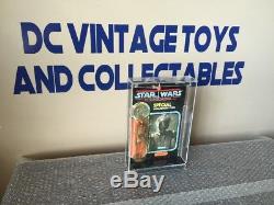 Vintage Star Wars EV-9D9 MOC Coin Talking 1984 PotF 92 back Last 17 Figure