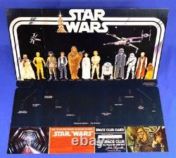 Vintage Star Wars Early Bird Certificate Package/stand 1977 Kenner