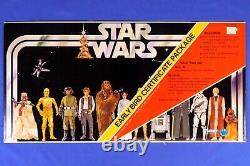 Vintage Star Wars Early Bird Certificate Package/stand 1977 Kenner