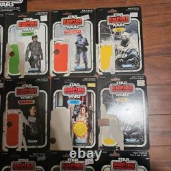 Vintage Star Wars Empire Strikes Back Card Back Lot 1980s Kenner