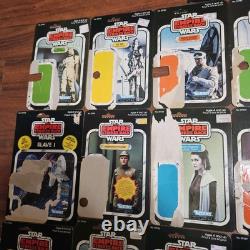 Vintage Star Wars Empire Strikes Back Card Back Lot 1980s Kenner