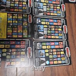 Vintage Star Wars Empire Strikes Back Card Back Lot 1980s Kenner