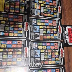 Vintage Star Wars Empire Strikes Back Card Back Lot 1980s Kenner