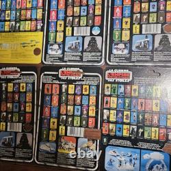 Vintage Star Wars Empire Strikes Back Card Back Lot 1980s Kenner