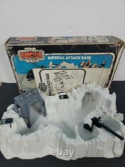 Vintage Star Wars Empire Strikes Back Imperial Attack Base W Box Instructions