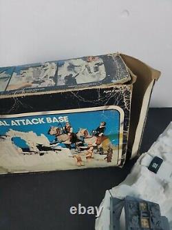 Vintage Star Wars Empire Strikes Back Imperial Attack Base W Box Instructions