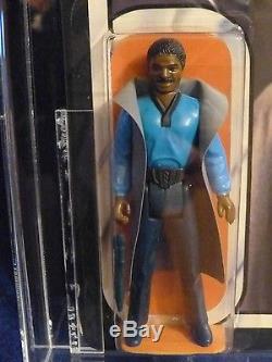 Vintage Star Wars Empire Strikes Back Lando Calrissian MOC Figure AFA 85 SW ESB