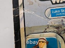 Vintage Star Wars Empire Strikes Back Luke Skywalker Hoth 47A Cardback MOC