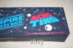 Vintage Star Wars Empire Strikes Back Micro Tins 1980 With 72 Tins Store Display