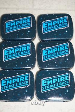 Vintage Star Wars Empire Strikes Back Micro Tins 1980 With 72 Tins Store Display