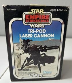 Vintage Star Wars Empire Strikes Back Tri-Pod Laser Cannon New In Box (1982)