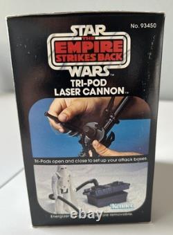 Vintage Star Wars Empire Strikes Back Tri-Pod Laser Cannon New In Box (1982)