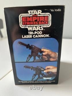 Vintage Star Wars Empire Strikes Back Tri-Pod Laser Cannon New In Box (1982)