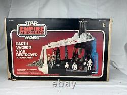 Vintage Star Wars Empire Strikes Darth Vaders Star Destroyer Box 1980 Kenner