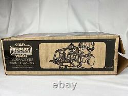 Vintage Star Wars Empire Strikes Darth Vaders Star Destroyer Box 1980 Kenner