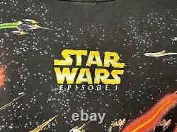 Vintage Star Wars Episode 1 AOP Graphic Tee Medium