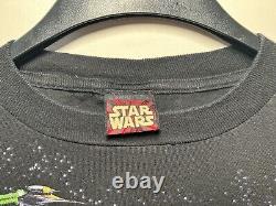 Vintage Star Wars Episode 1 AOP Graphic Tee Medium