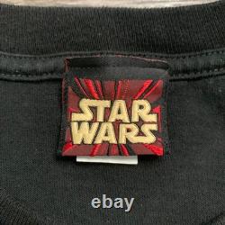 Vintage Star Wars Episode 1 Phantom Menace Jedi Vs Sith AOP Shirt Sz. XL