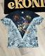Vintage Star Wars Episode 1 The Phantom Menace Liquid Blue Tie-Dye T-Shirt XL