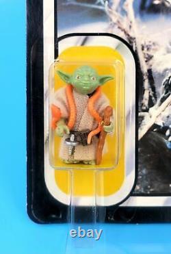 Vintage Star Wars Esb Yoda 32-back Unpunched (canadian 1st Release U-footer)