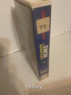 Vintage Star Wars Ewoks Cbs Fox Cartoon Caravan Courage Rental Library Vhs Tape