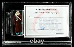 Vintage Star Wars Figure Burgundy Cape Bib Fortuna Lili Ledy UKG Graded 80 w COA