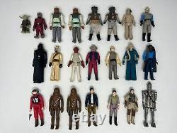 Vintage Star Wars Figure Lot Kenner, 1977, 1980, 1983, 22 Figures