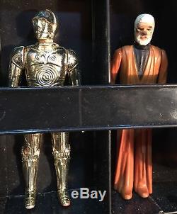 Vintage Star Wars Figure Lot in Darth Vader Case 23 Figures PRIORITY MAIL