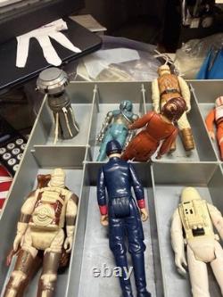 Vintage Star Wars Figures And Carrying Case