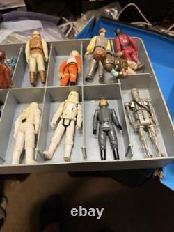 Vintage Star Wars Figures And Carrying Case