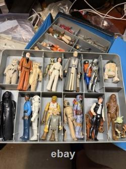 Vintage Star Wars Figures And Carrying Case