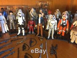 Vintage Star Wars. First 12/77. Complete. 7 AFAs. Sealed Leia. China Luke & more