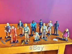 Vintage Star Wars. First 12&77. Darth Vader AFA. 3-Line Luke. Blue Snaggletooth