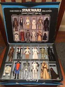 Vintage Star Wars First 21 figures land speeder case Boba Fett prototype lot