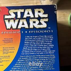 Vintage Star Wars Galoob NABOO HANGER Final Combat Episode I Action Fleet