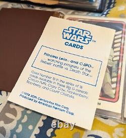 Vintage Star Wars General Mills Cards And Case 1978 Count Chocula Frankenberry