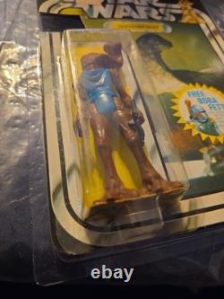 Vintage Star Wars Hammerhead 21 Back Kenner 1978 MOC Missing POP Unpunched