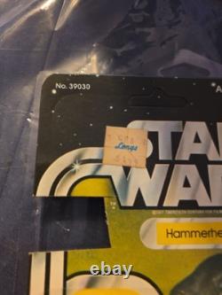 Vintage Star Wars Hammerhead 21 Back Kenner 1978 MOC Missing POP Unpunched