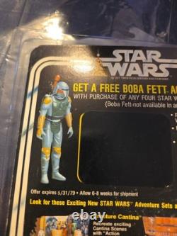 Vintage Star Wars Hammerhead 21 Back Kenner 1978 MOC Missing POP Unpunched