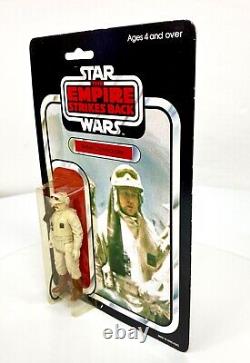 Vintage Star Wars Hoth ESB Rebel Commander 45 Back 1982 Foreign Card CLIPPER