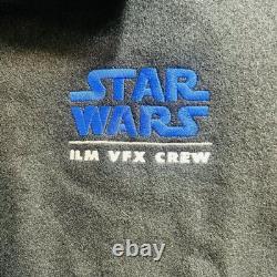 Vintage Star Wars ILM VFX CREW Episode 1 Leather Jacket RARE XL Phantom Menace