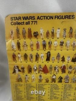 Vintage Star Wars Imperial Commander Kenner 1983 Card Unpunched 39389 HongKo NEW