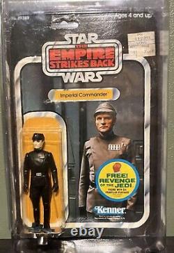 Vintage Star Wars Imperial Commander MOC 48-Free Ackbar Back 1982 ESB