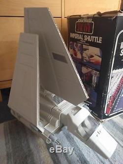Vintage Star Wars Imperial Shuttle Complete Boxed 1984 Original Rotj Vehicle