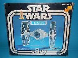 Vintage Star Wars Imperial TIE Fighter working Light & Sound with Box
