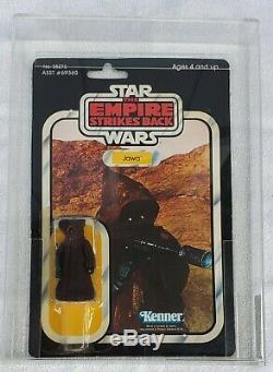Vintage Star Wars Jawa AFA 85 80/85/85 Empire Strikes Back 41 back E card
