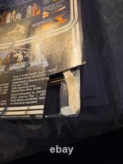 Vintage Star Wars Jawa On Unpunched Card Missing POP Missing ONE THE ORIGINAL 12