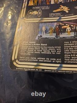 Vintage Star Wars Jawa On Unpunched Card Missing POP Missing ONE THE ORIGINAL 12
